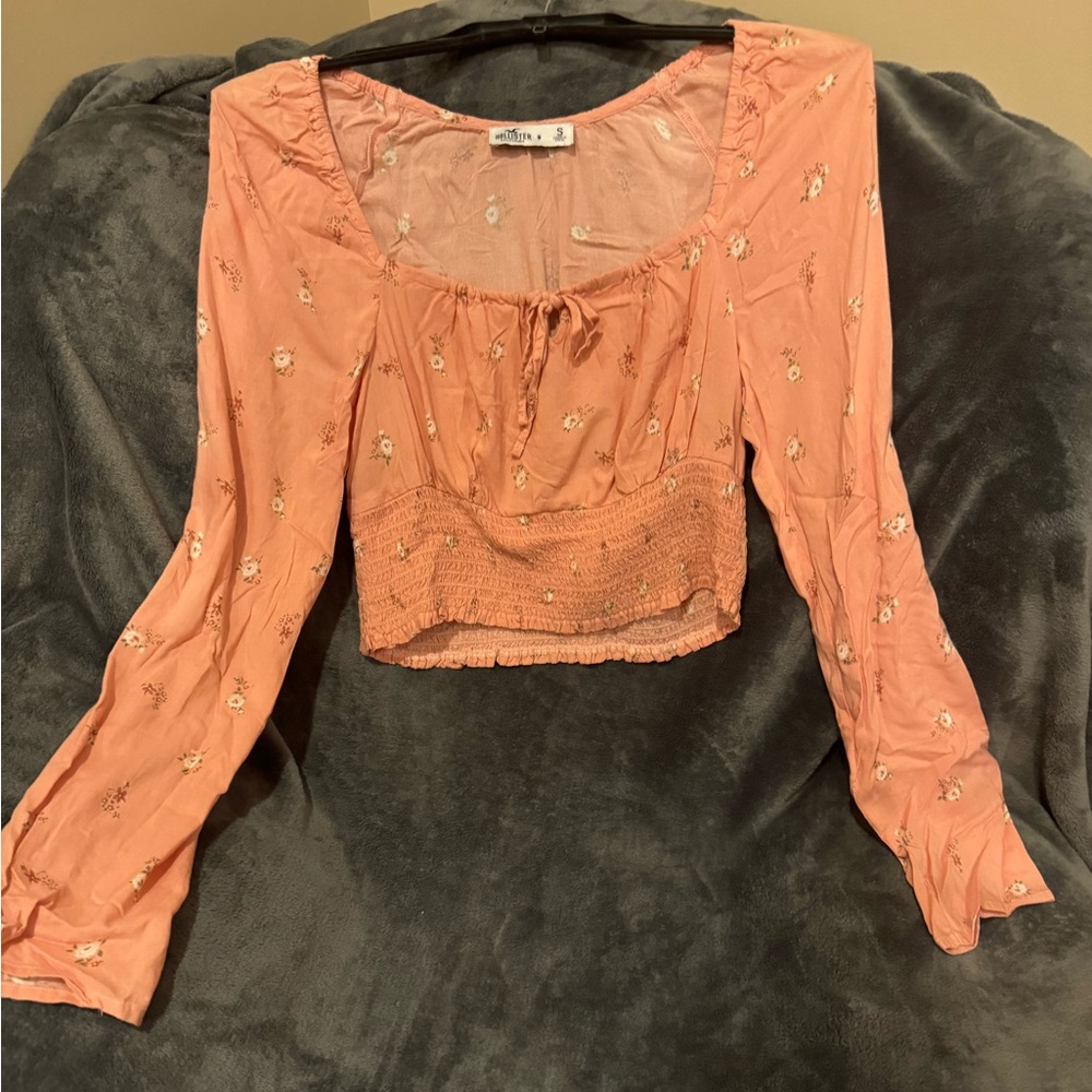 Hollister Floral Blouse size small